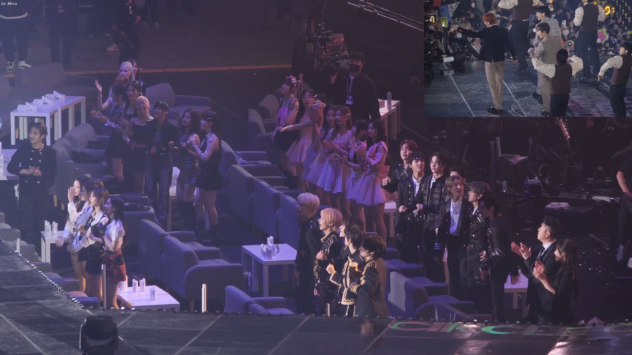 부석순 (SEVENTEEN) '거침없이+ 파이팅해야지' ENHYPEN,TXT,aespa,Kep1er ,NMIXX 아티스트석 리액션(Reaction) 4K Cam