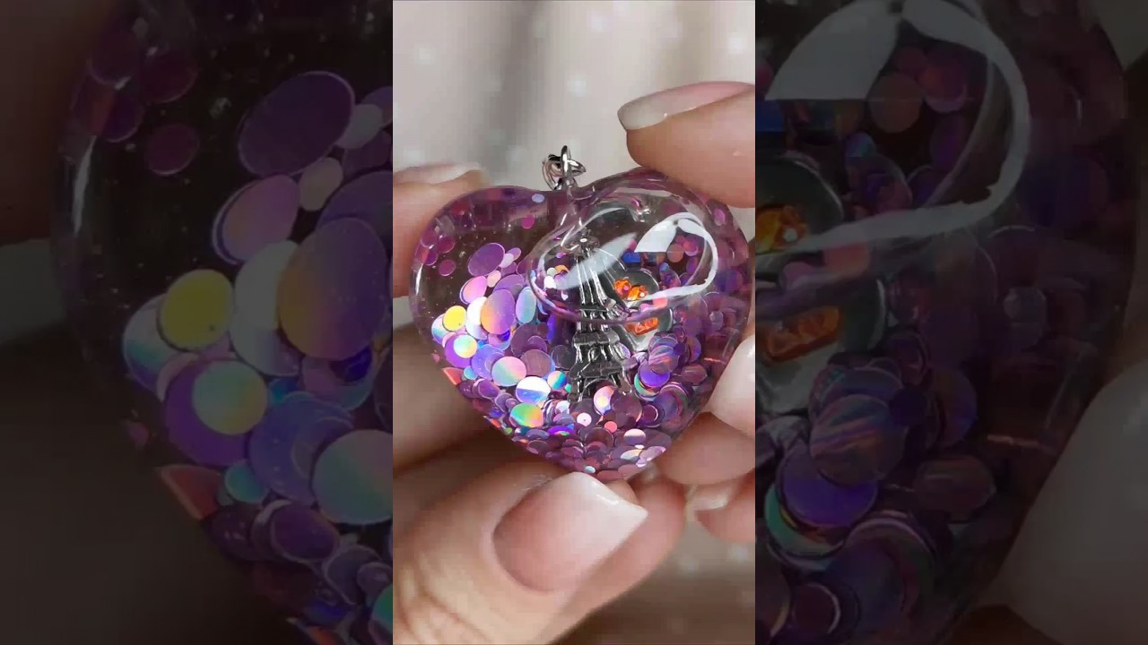 How to make shaker charm #uvresin #shakercharm #makingjewellery