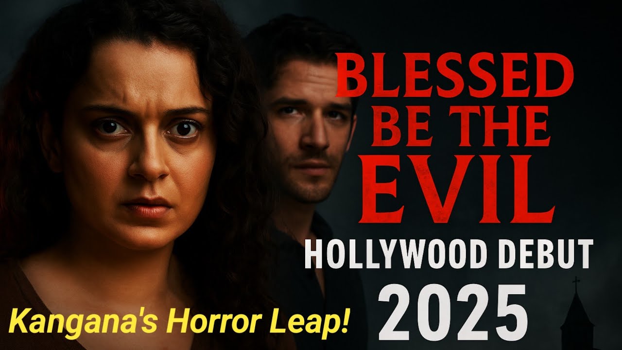 Kangana x Tyler Posey | Blessed Be The Evil | New Horror Film Alert!#kanganaranaut #blessedbetheevil