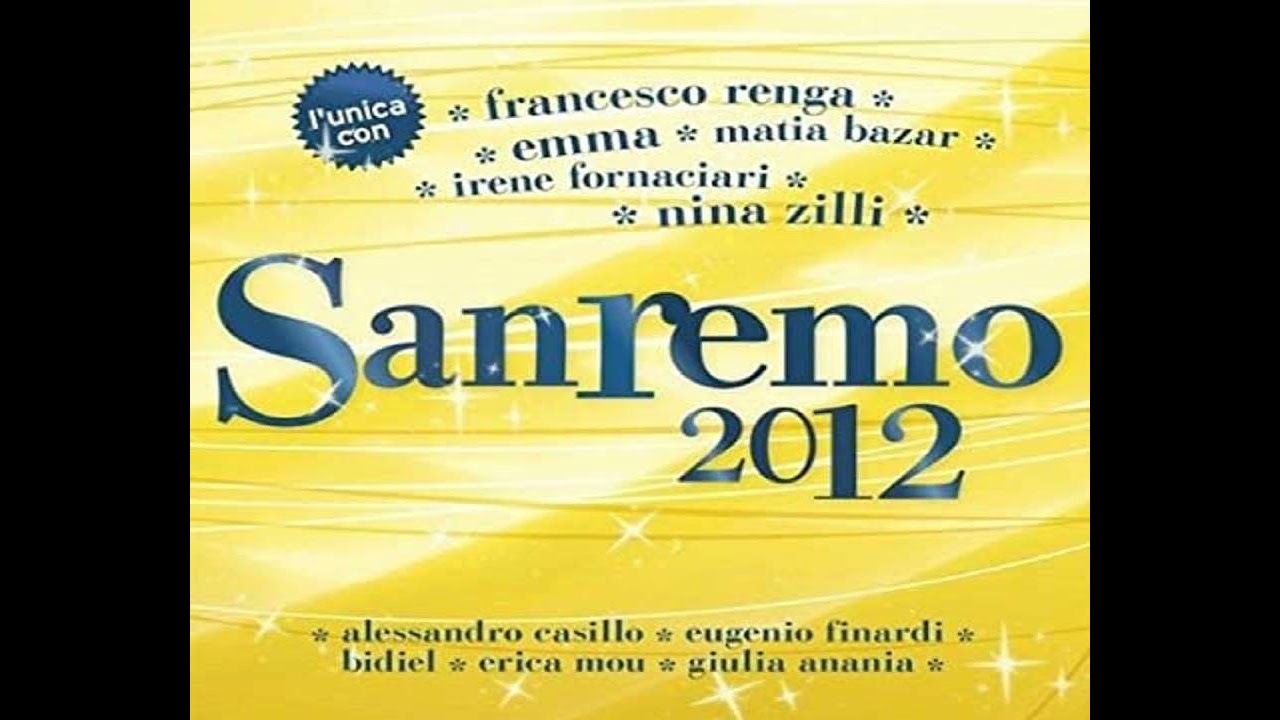 Le canzoni di Sanremo 2012