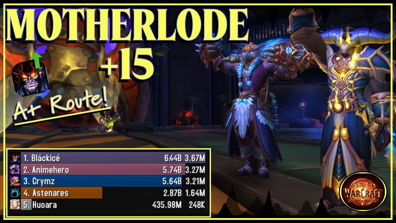 3.7M Overall DEMO LOCK | Demonology Warlock M+ | Motherlode +15 | The War Within 11.1