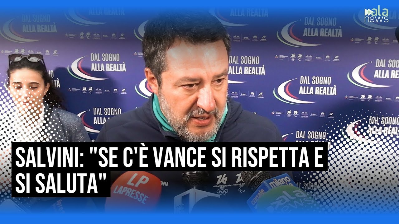 Milano Cortina, Salvini: 