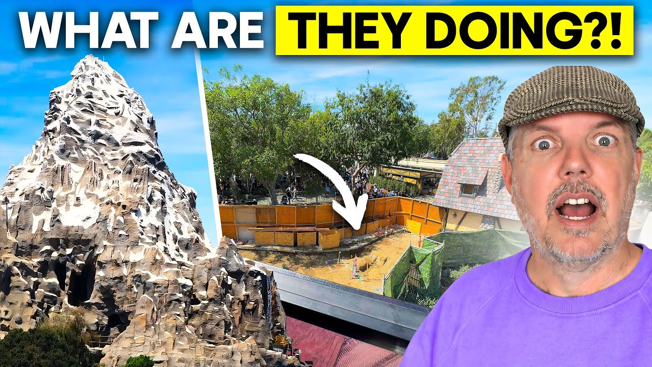 I can't figure out what they're doing in Fantasyland | Disneyland Construction 2026-03-27