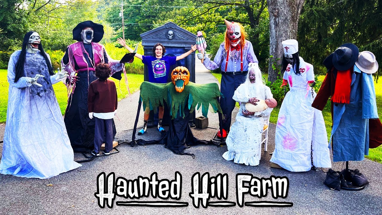 The Full Haunted Hill Farm 2025 Animatronic Collection!