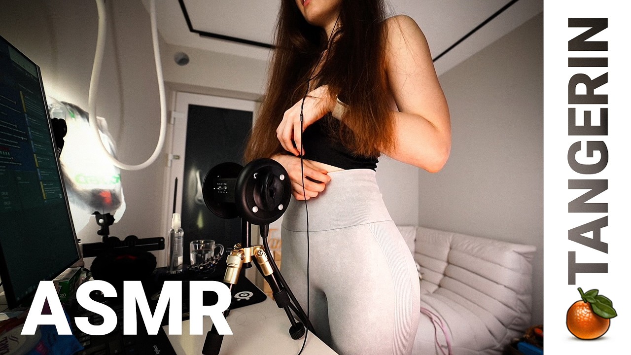 ASMR Clothes Scratching / Hair Scratching & Tapping | Tangerin