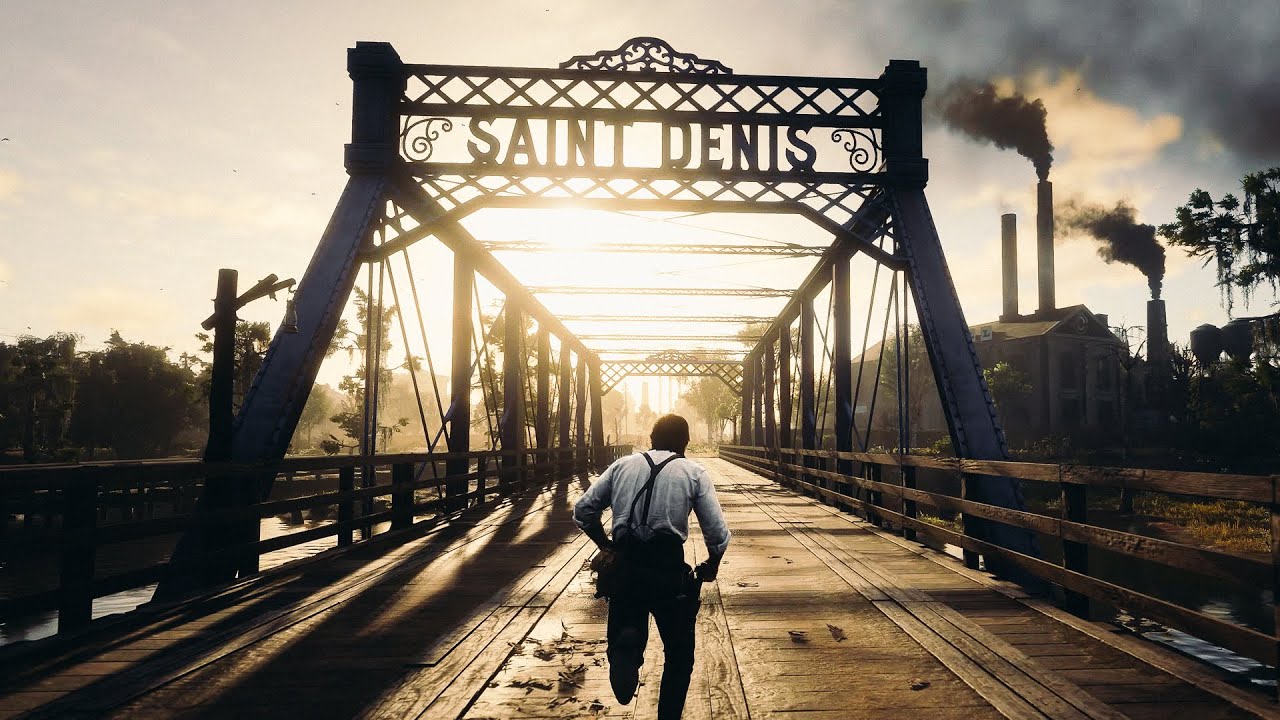 From Strawberry to Saint Denis - RDR2 Treadmill Run Along