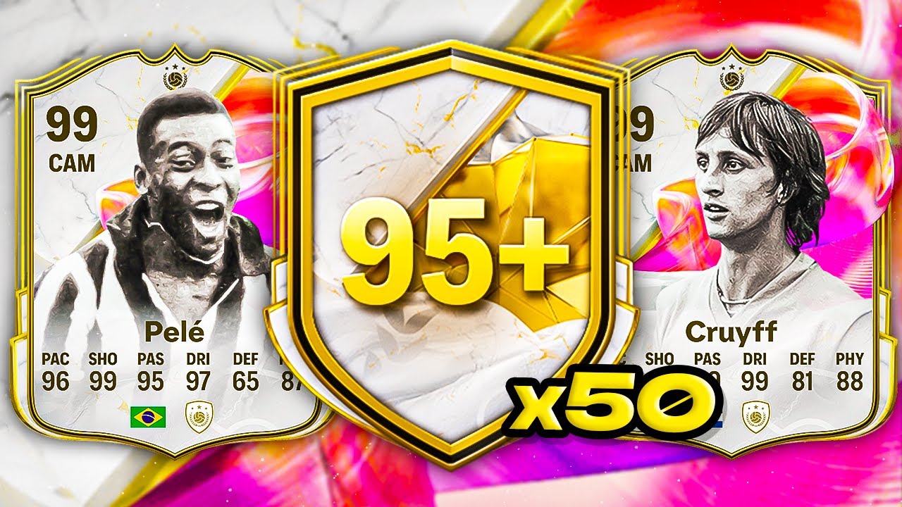 50x 95+ ICON PLAYER PICKS! 😱 FC 25 Ultimate Team