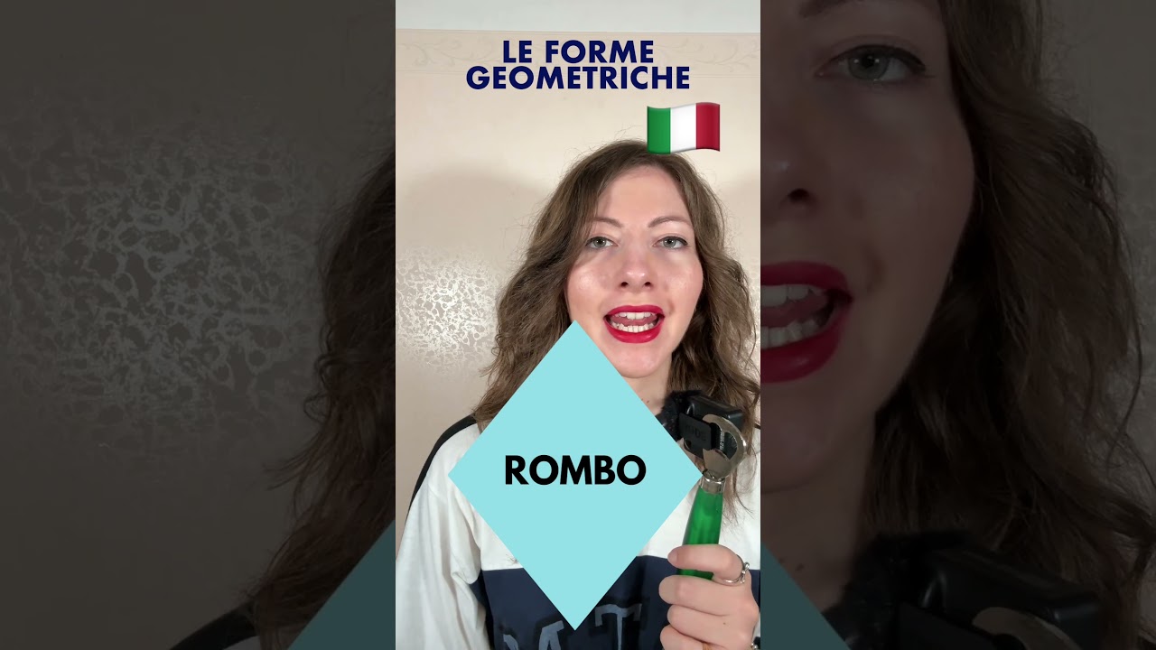 Le Forme Geometriche in italiano 🔺 | Vocabolario Livello A1-A2 🇮🇹