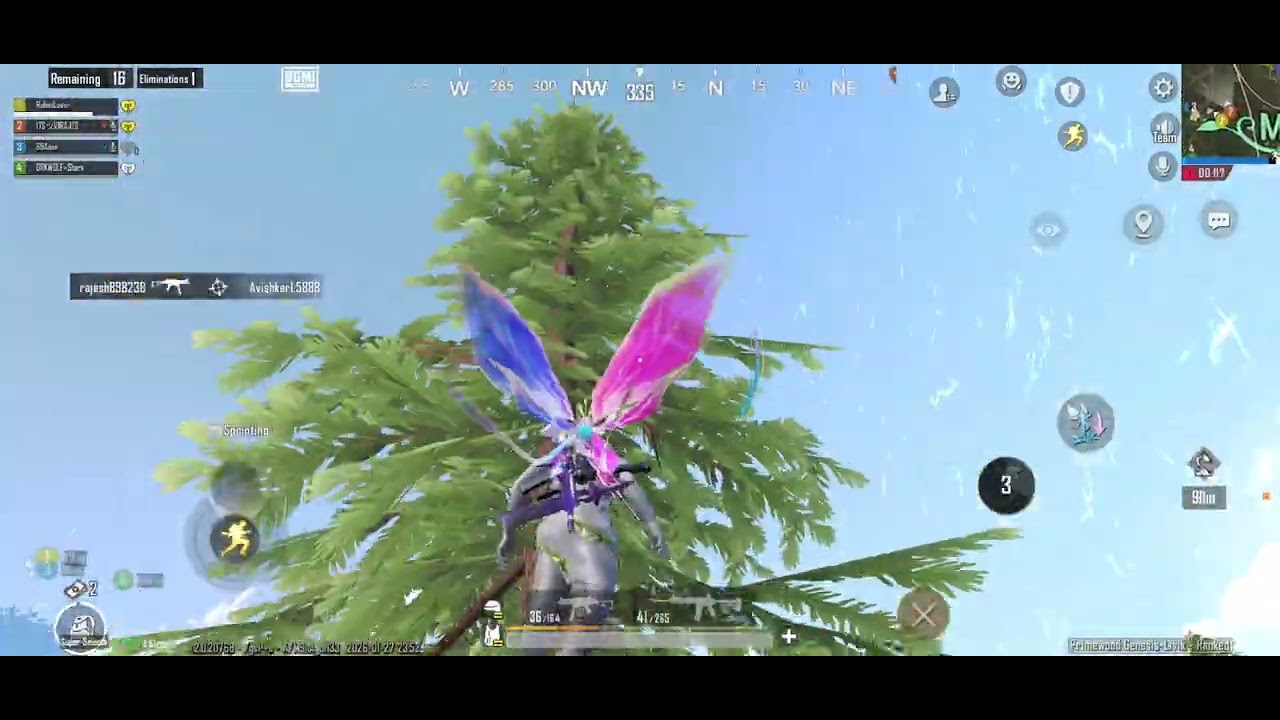 Livik event non gyro  Ranked match in Bgmi 