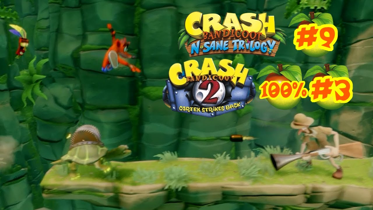 Crash Bandicoot: N. Sane Trilogy: Playthrough Part 9: Crash Bandicoot 2 100% Part 3