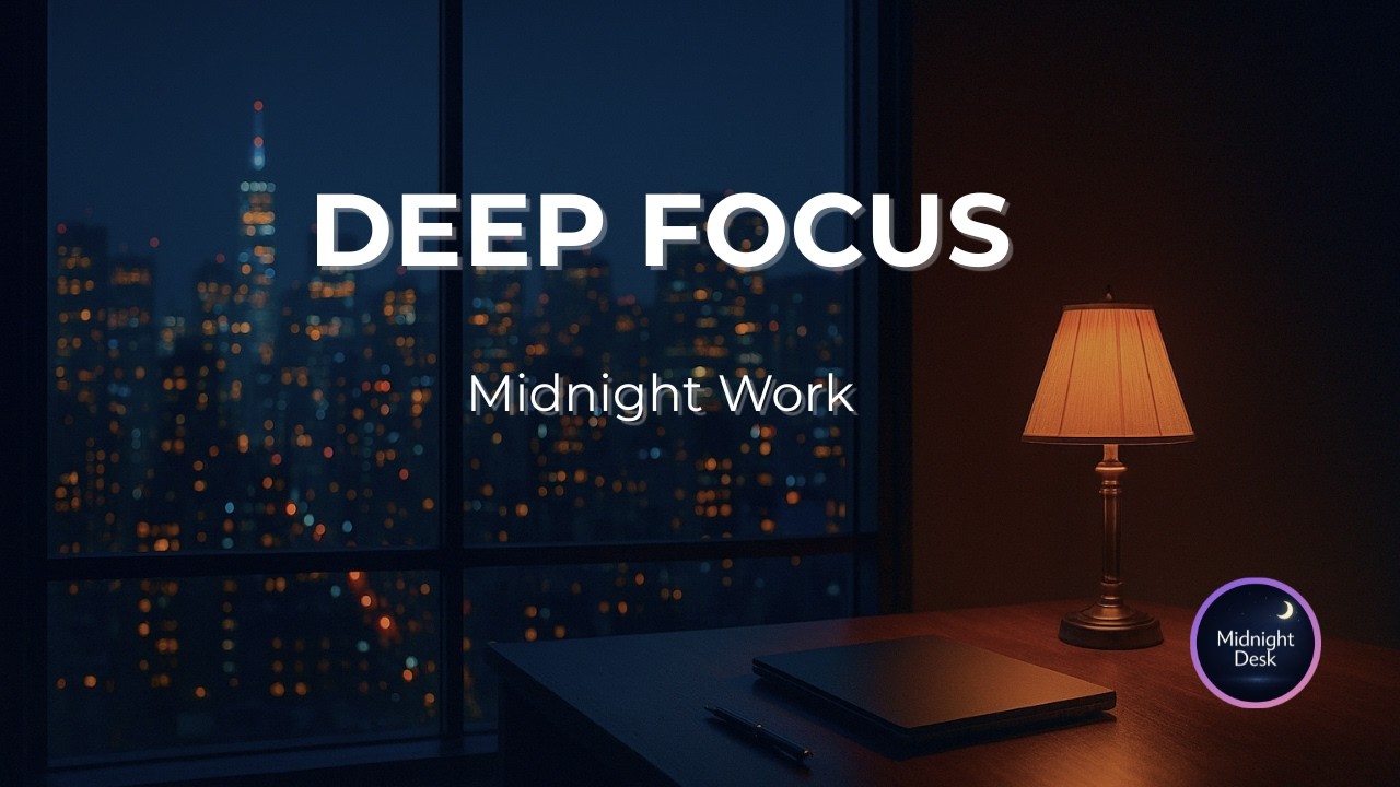 Deep Focus Music for Work | Last Light – Midnight Success Ambient (1 Hour)[Vol.110]