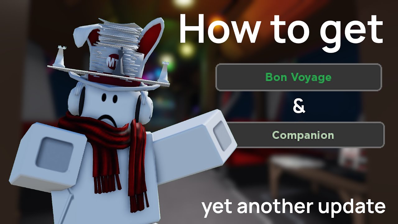 How to get Bon Voyage & Companion titles in Desert Bus | ROBLOX