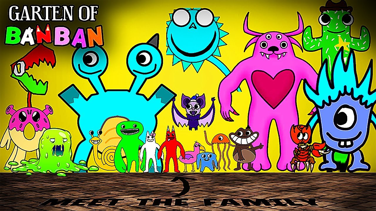 Garten of Banban 8 - ALL NEW BOSSES + SECRET ENDING + Digital Circus