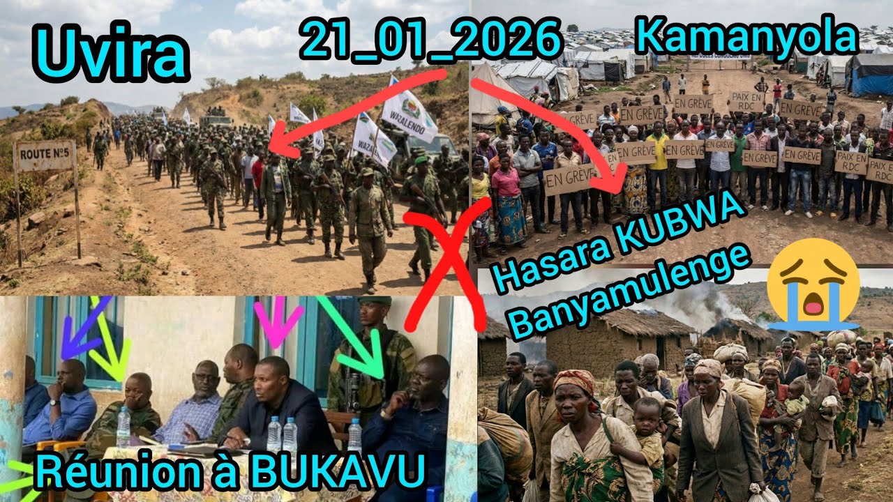 21_01 HIZI HAPA HABARI ZA KWELI JIONI YA LEO KUTOKA KAMANYOLA_UVIRA_BUKAVU FAHAMU YANAYO ENDELEA HP