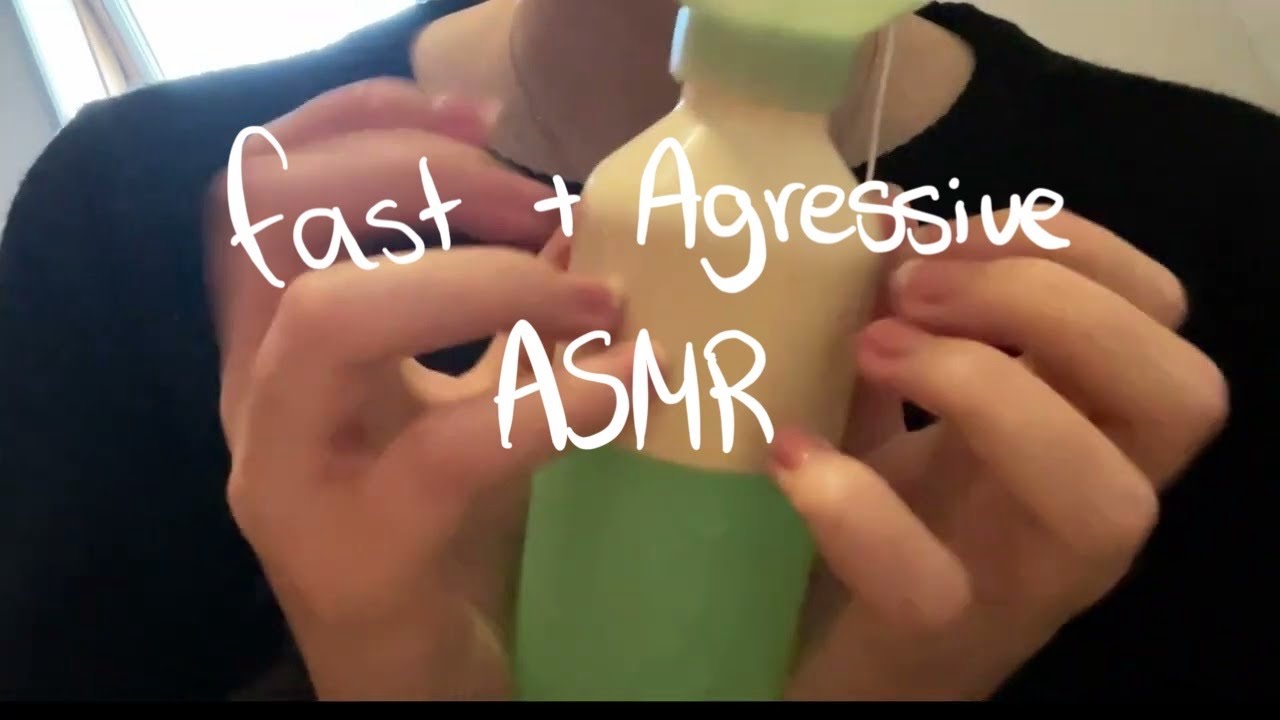 Fast and Agressive Tapping and Scratching ASMR