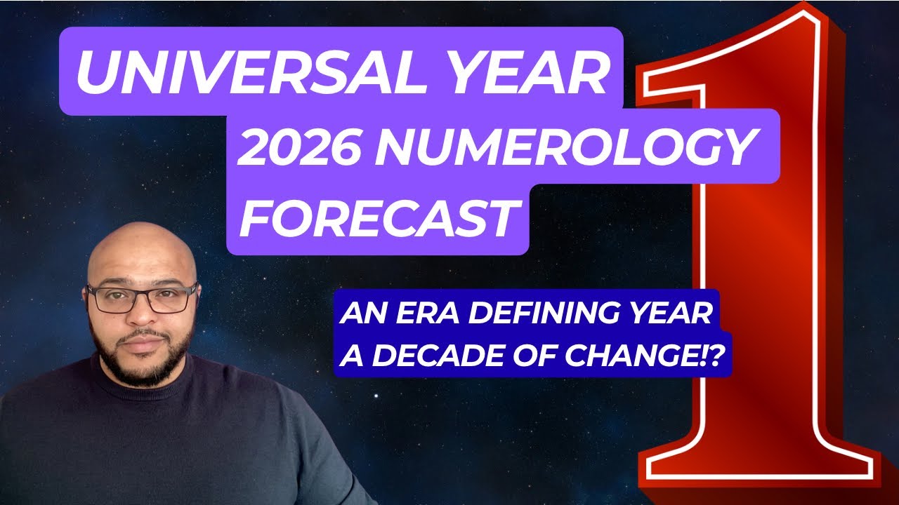 2️⃣0️⃣2️⃣6️⃣ Universal 1 Year Numerology | 2026 AN ERA-DEFINING YEAR! | #reydiantreality #numerology