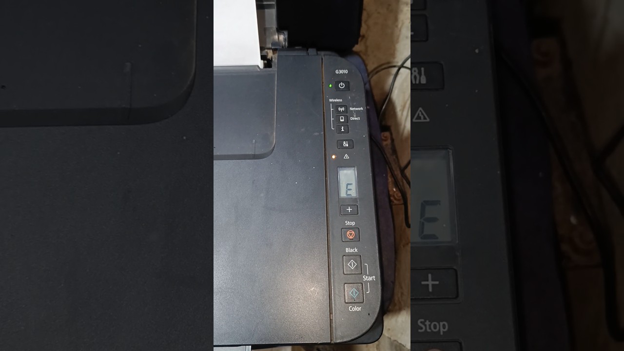 Canon G3010 E03 error code solution #youtubeshorts