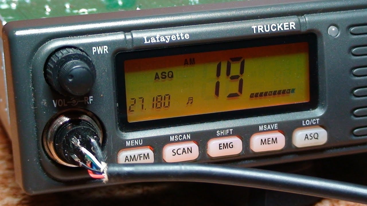 CB Radio repair - Lafayette Trucker - President Lincoln II ASC - Galaxy Uranus