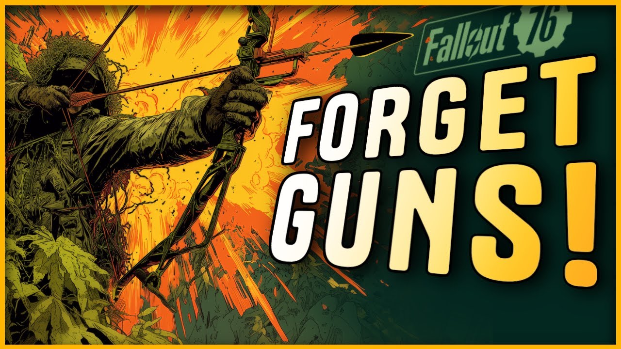 Fallout 76's BEST Stealth Archer Melee Build for MAX DAMAGE!