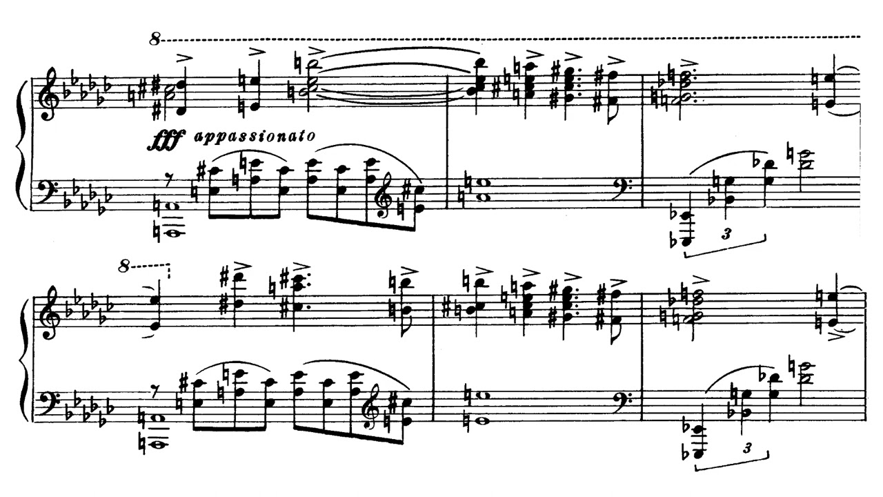 Sergey Rachmaninoff Elegie Op.3. No.1 