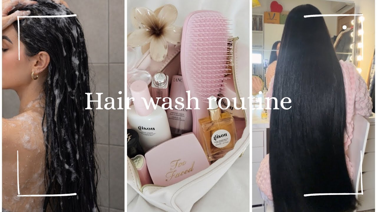ASÍ LAVO MI PELO PARA QUE ESTE SANO Y BRILLANTE ⭐️💗