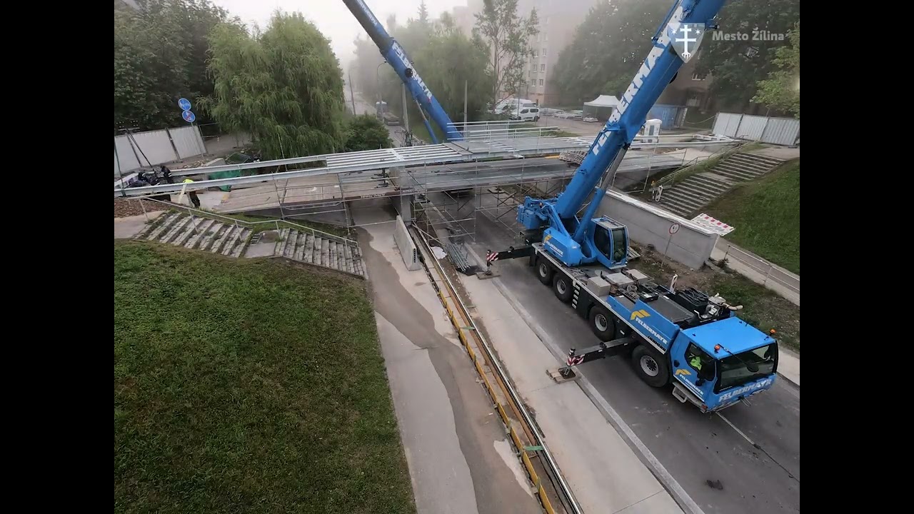 Rekonštrukcia mostu pre peších a cyklistov ponad ul. Centrálna