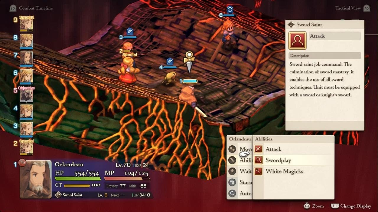 FINAL FANTASY TACTICS - Ultima boss fight 2