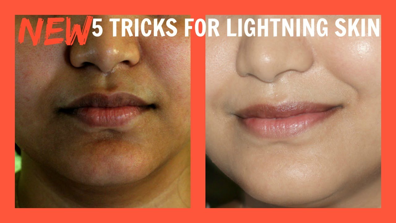 5 Skin Care Secrets to Lighten Your Skin/Lighten Body Skin Colour Naturally hindi