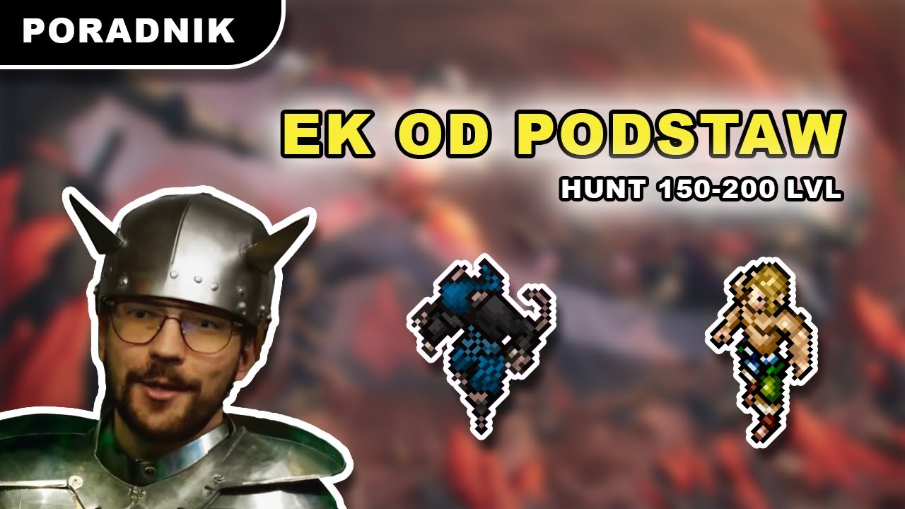 TIBIA SOLO HUNT | 150-200 lvl | PORADNIK