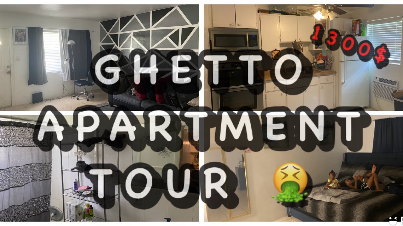 GHETTO APARTMENT TOUR 🤮 | 1300$ ONE BEDROOM ‼️‼️