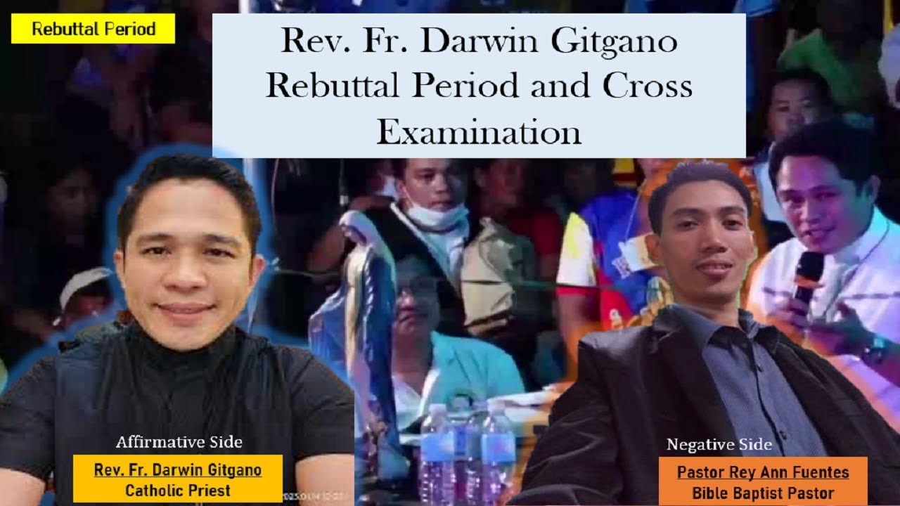 MUST WATCH: Rev. Fr. Darwin and Ptr. R. A. Fuentes Intense Cross-Examination