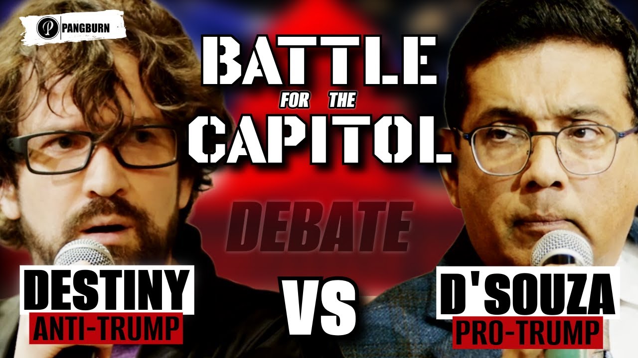 DESTINY VS D'SOUZA - BATTLE FOR THE CAPITOL | Anti-Trump vs Pro-Trump Debate