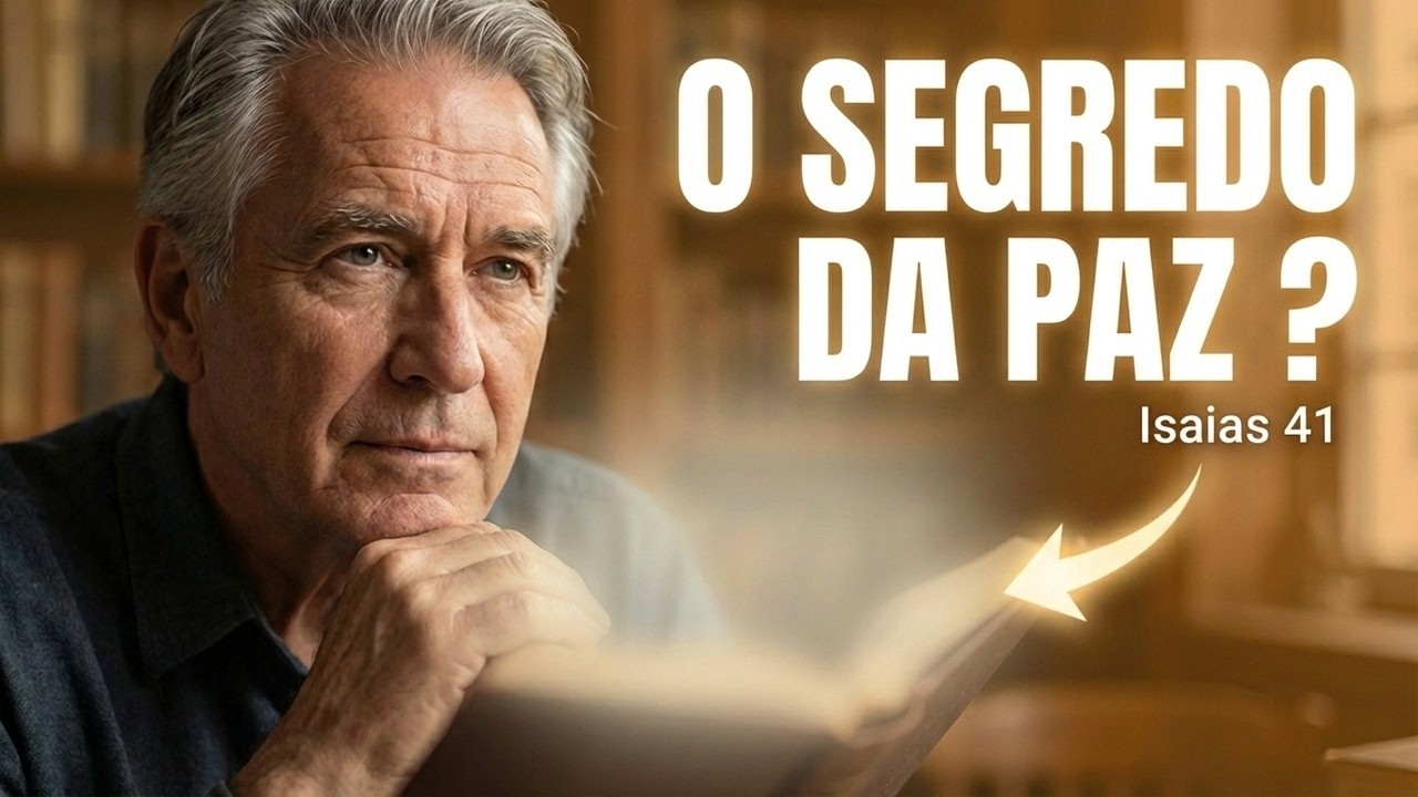 Isaias 41 Tu Não estás Só