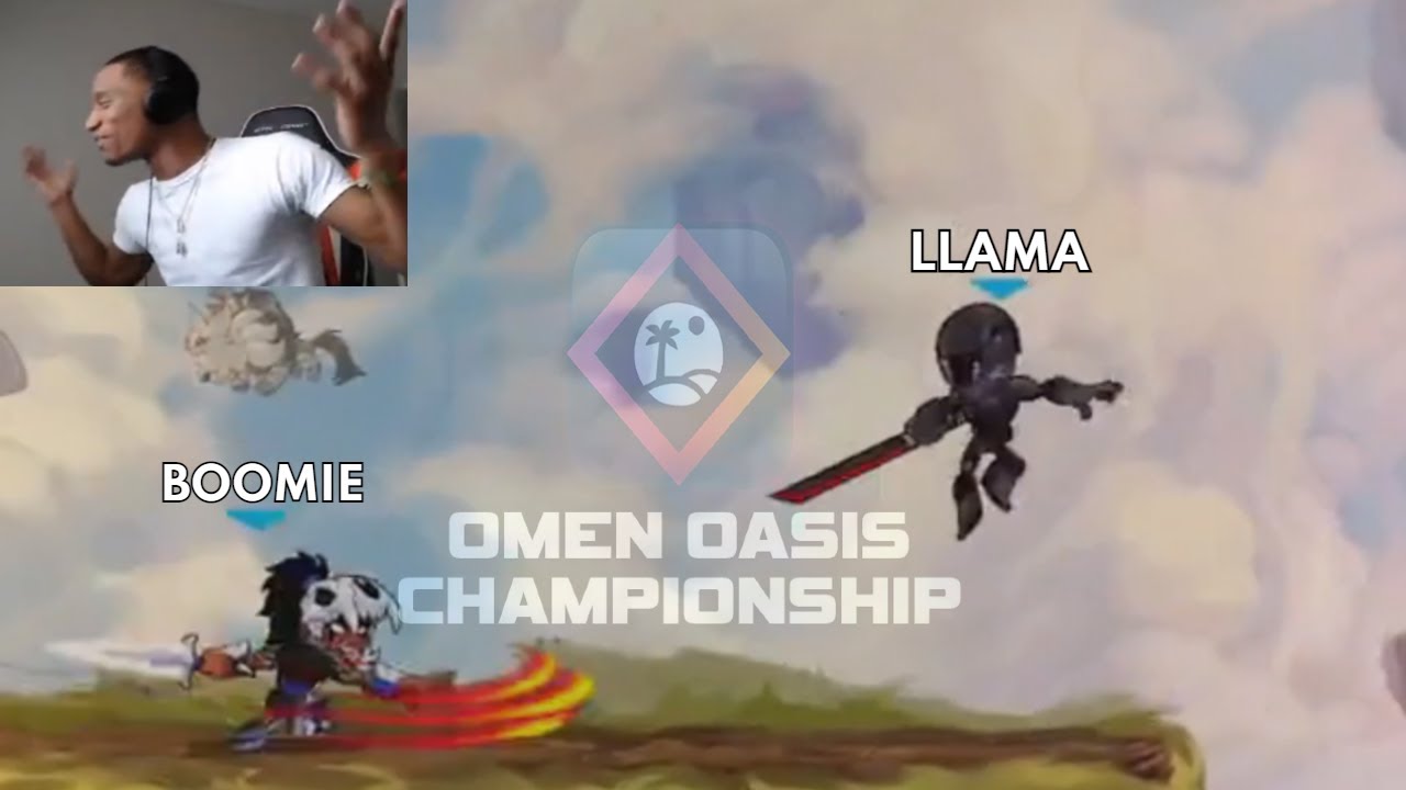 Darkgoul's Reaction to Boomie vs Im_llama - Omen Oasis Championship 2022 - Top 32 - Tournament #353