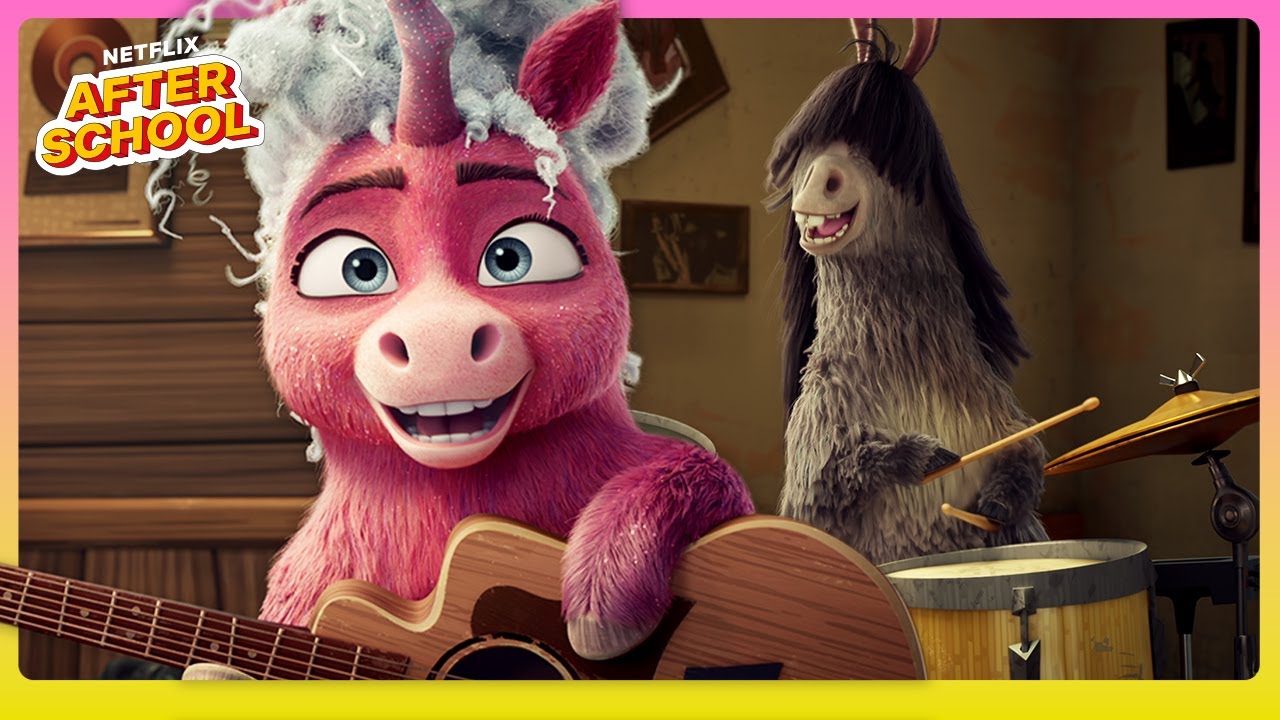 "Hurricane" Song Clip 🎸🎶 Thelma the Unicorn | Netflix After School