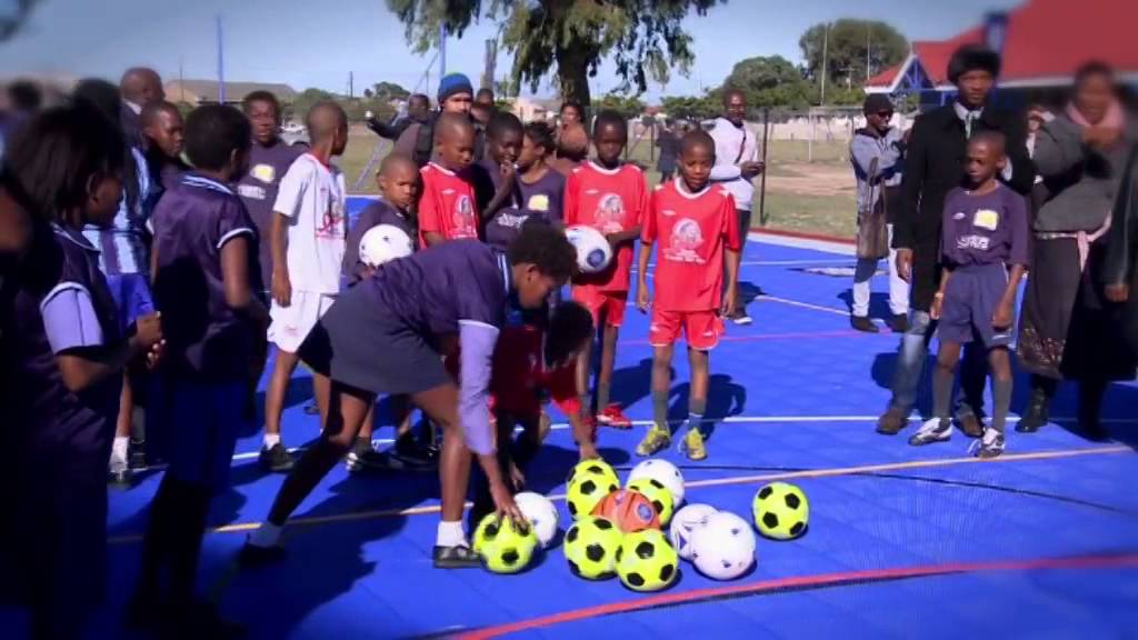 The Sports Trust Week 16 - Nobantu Primary School Sport Court Handover in Gugulethu