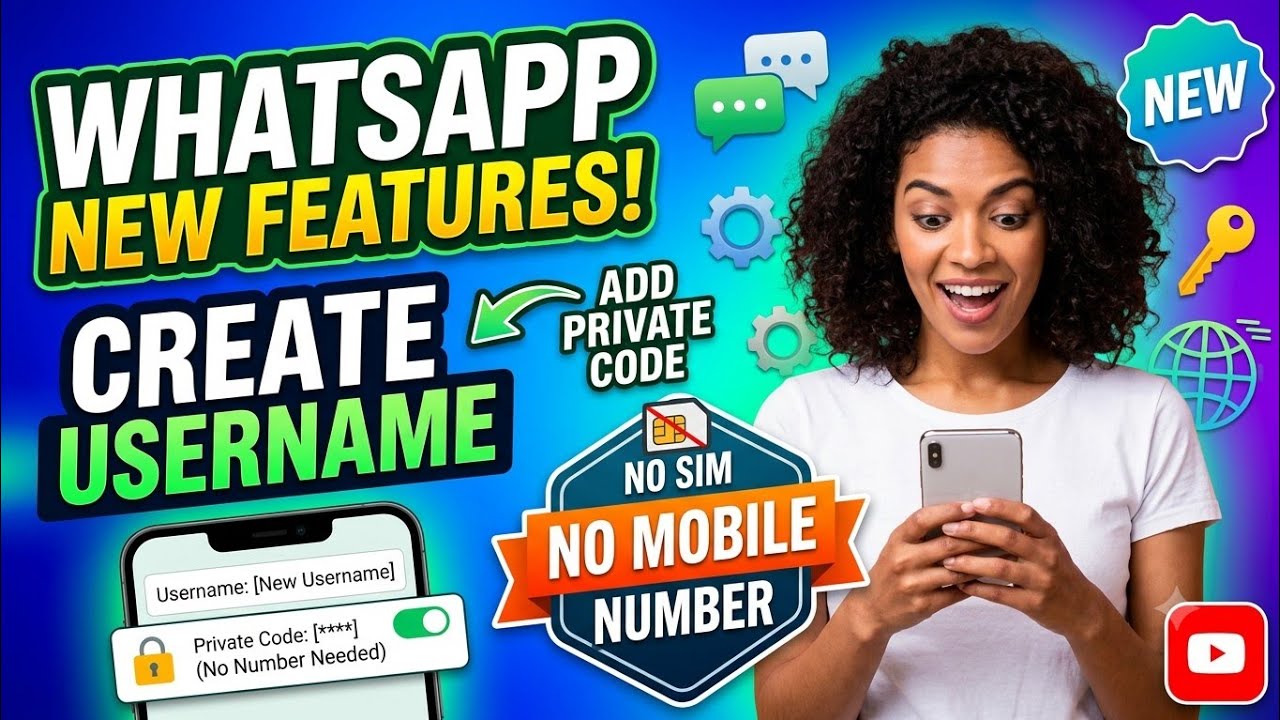 How to create WhatsApp username |WhatsApp new update 2026