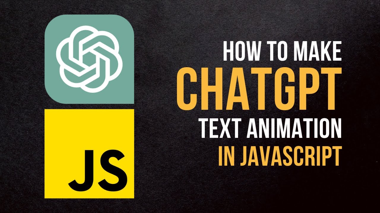 Make ChatGPT Text Typing Animation in JavaScript