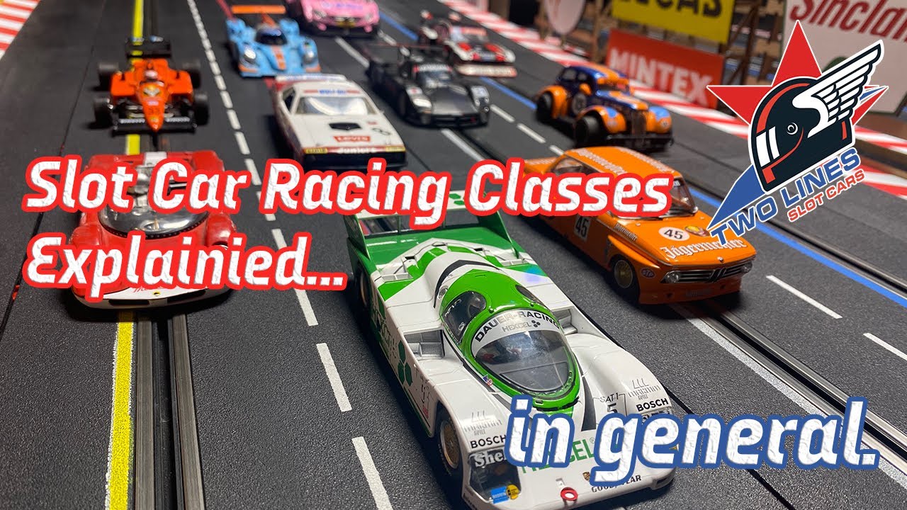 Slot Car Racing Classes Explained...in general.