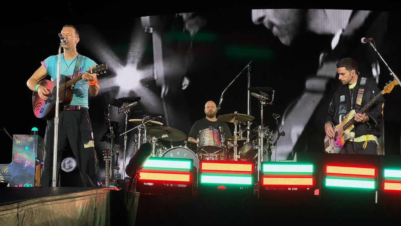 Coldplay - God Put a Smile Upon Your Face (Live) - Helsinki 28.7.2024 Finland