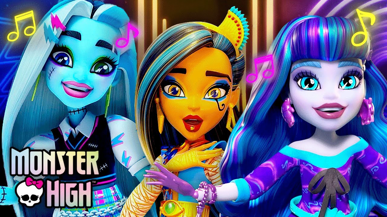 Monster High MEGA Music Marathon! 🎶 w/ Frankie, Twyla, Cleo & MORE! | Monster High
