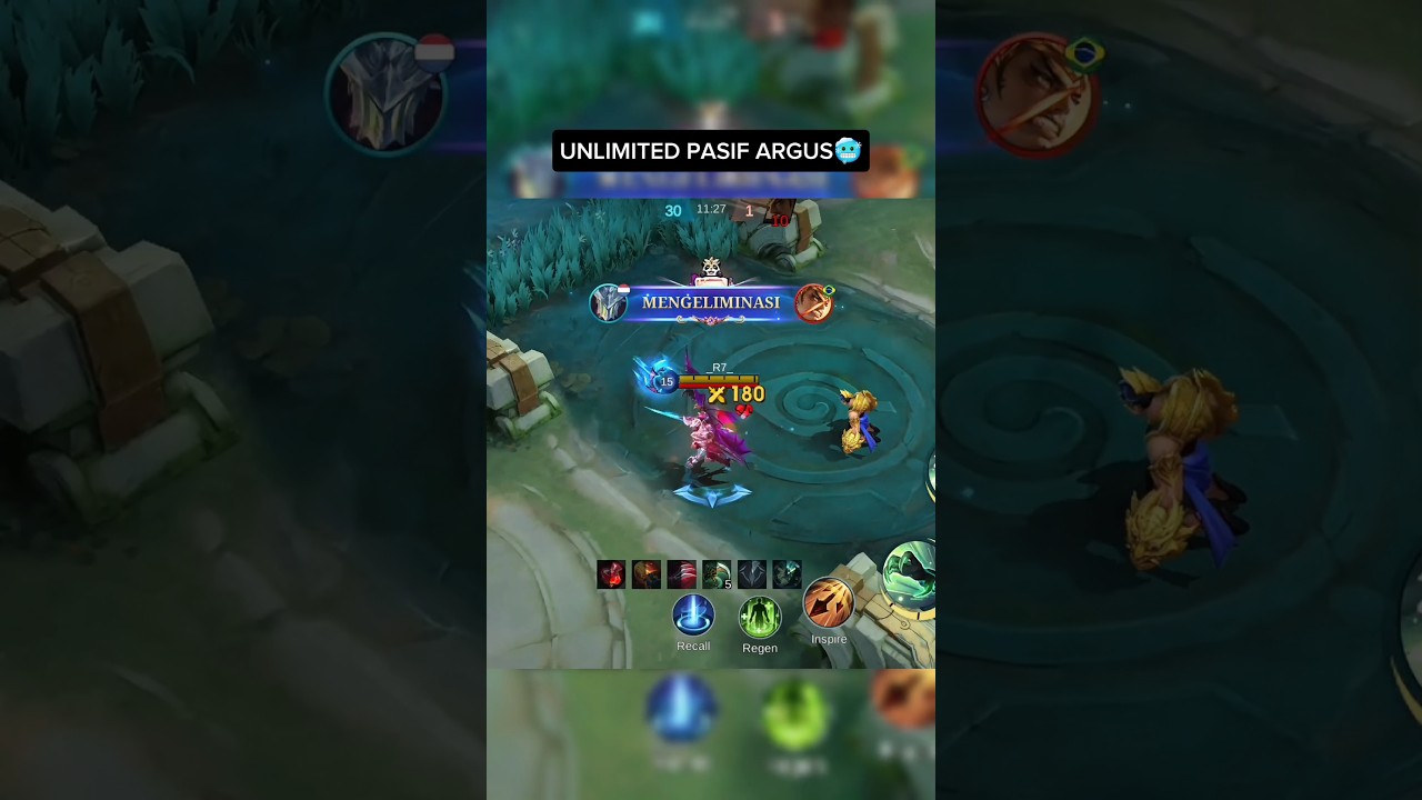 Cobain Build Pasif Argus Unlimited 🔥🥶 #mlbb #shortvideo #shortsfeed #shots #shorts #mobilelegends