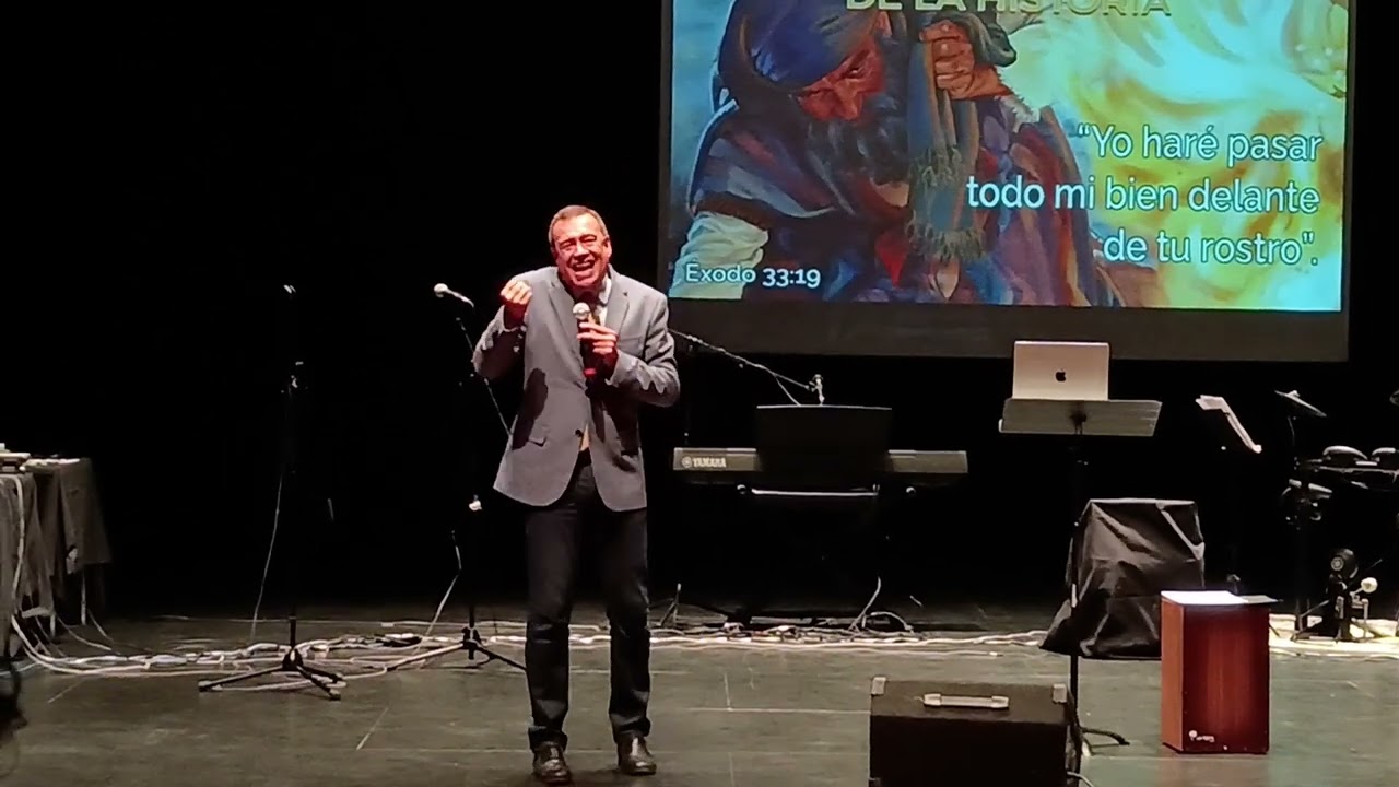 conferencia TRES PELDAÑOS A LA GLORIA: pastor y escritor JOSE LUIS NAVAJO