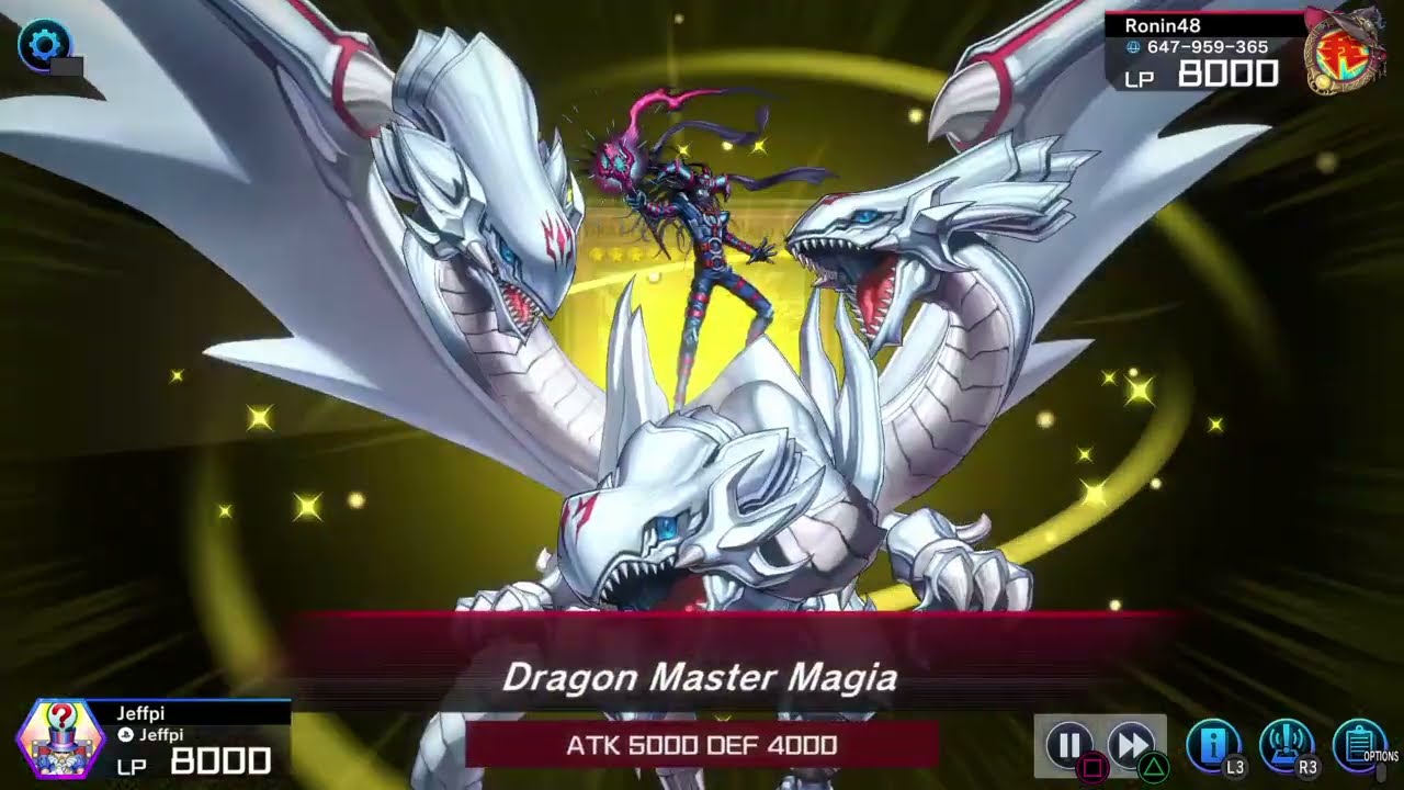 Yu-Gi-Oh! Master Duel White Knights v. Blue Eyes