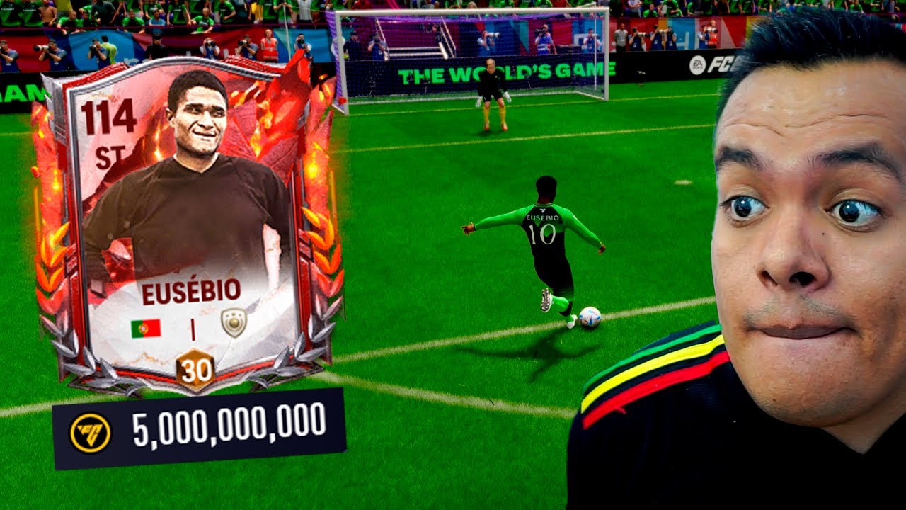 EUSEBIO, Pero con su Mejor Carta de 114 GRL al Nivel Máximo!