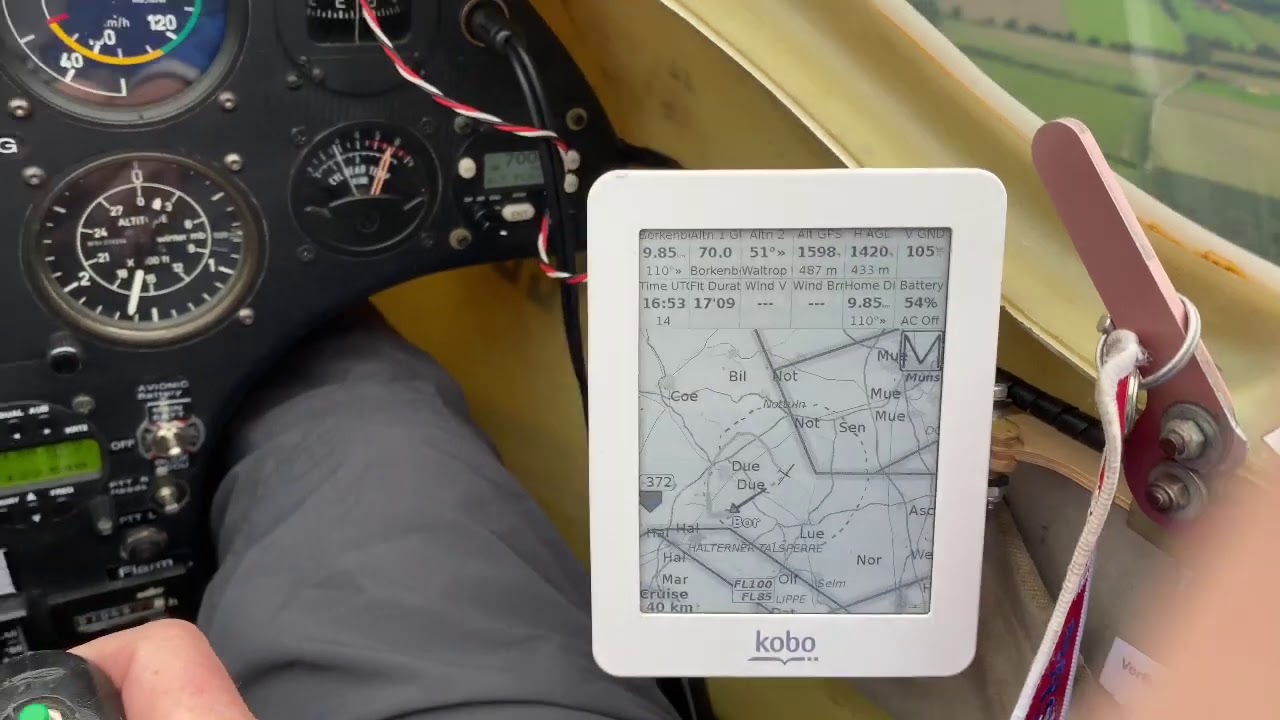 Kurzer Bericht aus dem Piccolo B Cockpit
