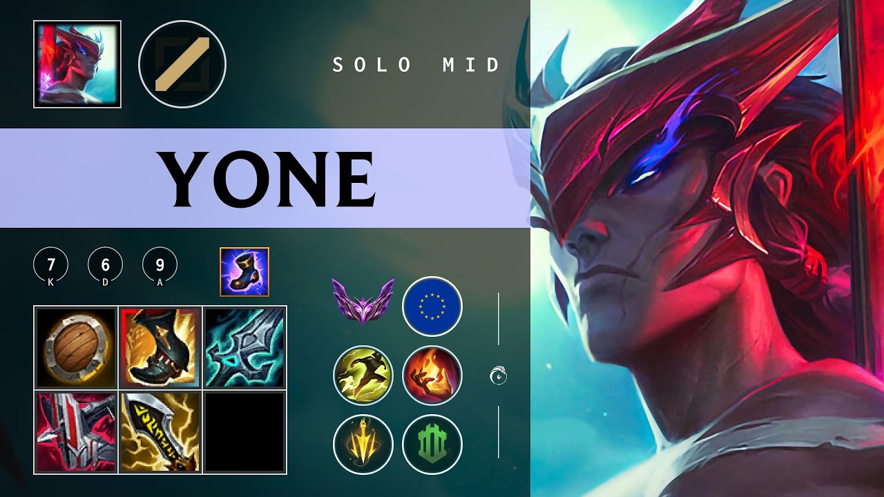 Yone Mid vs Twisted Fate - EUW Master Patch 26.03