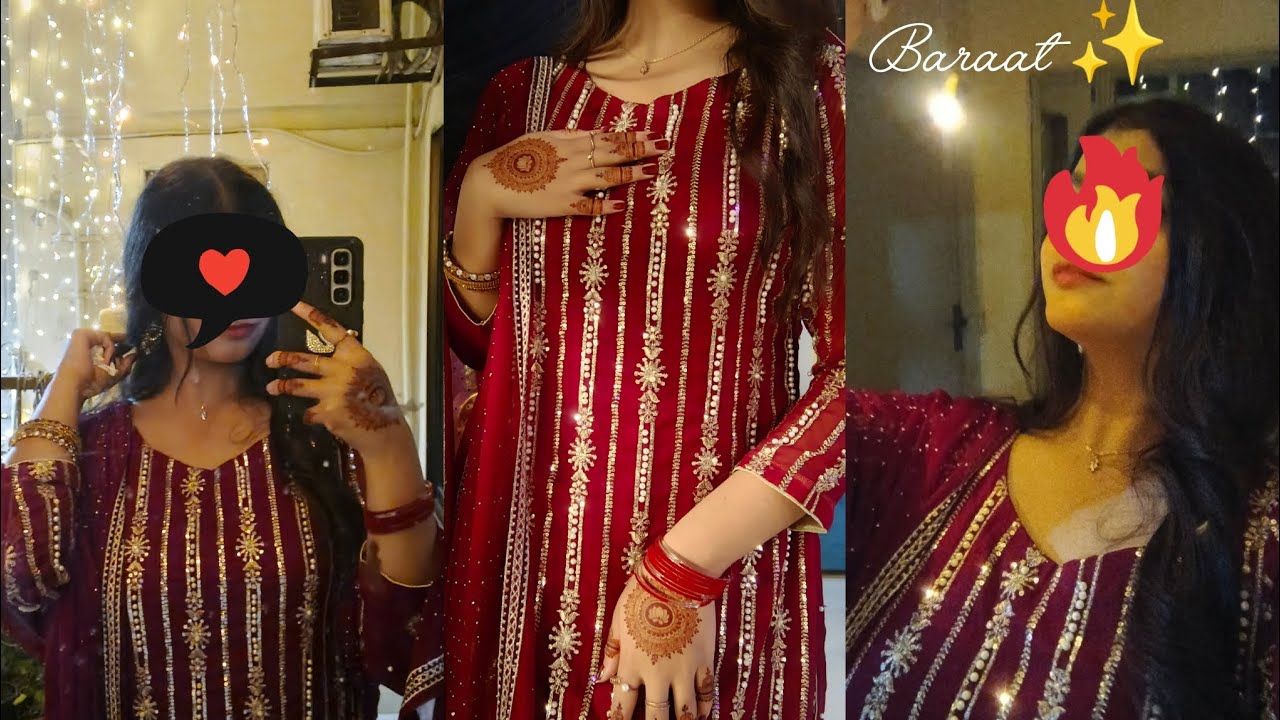 Baraat day vlog ✨