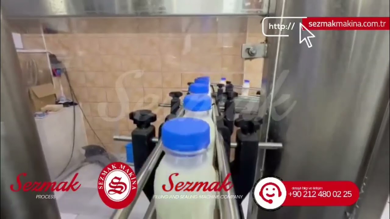 Monoblock Rinsing Filling and Capping Machine | Monoblok Çalkalama Dolum ve Kapama Makinesi