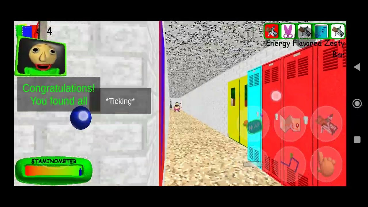 Gameplay Baldi Basic Plus 0.14 Pre Release Android 